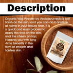 Thumbnail for VedicAyurveda Herbal Wax Powder - Sandalwood - Dista