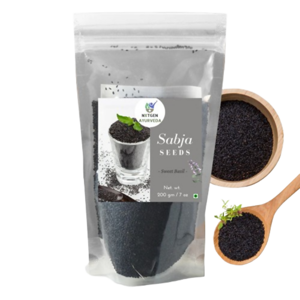 Nxtgen Ayurveda Sabja/ Basil Seeds - Distacart