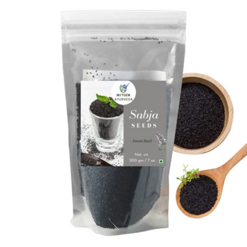 Nxtgen Ayurveda Sabja/ Basil Seeds - Distacart