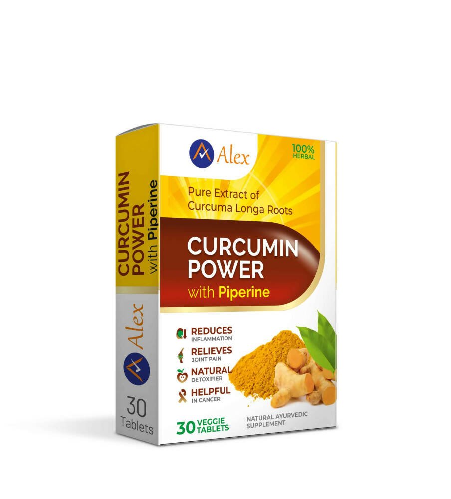 Alex Curcumin Power Tablets - Distacart