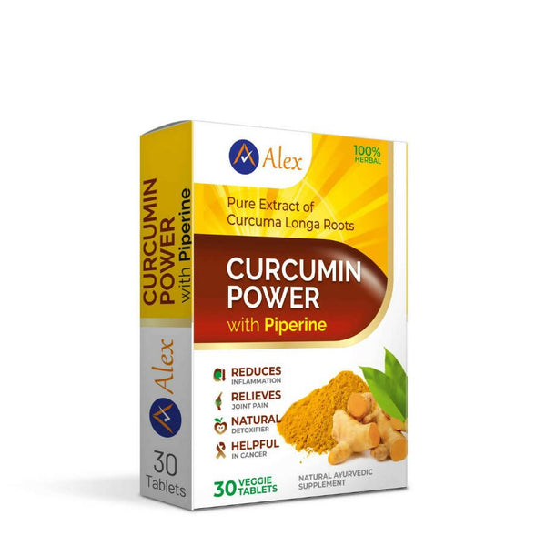Alex Curcumin Power Tablets - Distacart