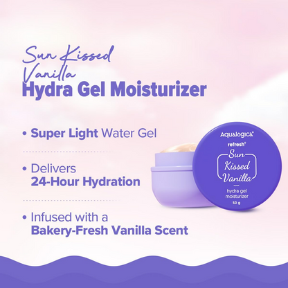 Aqualogica Refresh+ Vanilla Body Care Gift Set Kit - Distacart