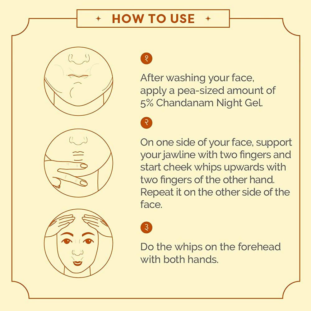 Ayuga 5% Chandanam Night Gel - Distacart