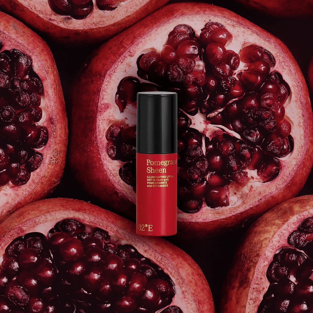 82°E By Deepika Padukone Pomegranate Sheen SPF 15 PA++ Illuminating Lip Oil with Pomegranate and Ceramides - Distacart