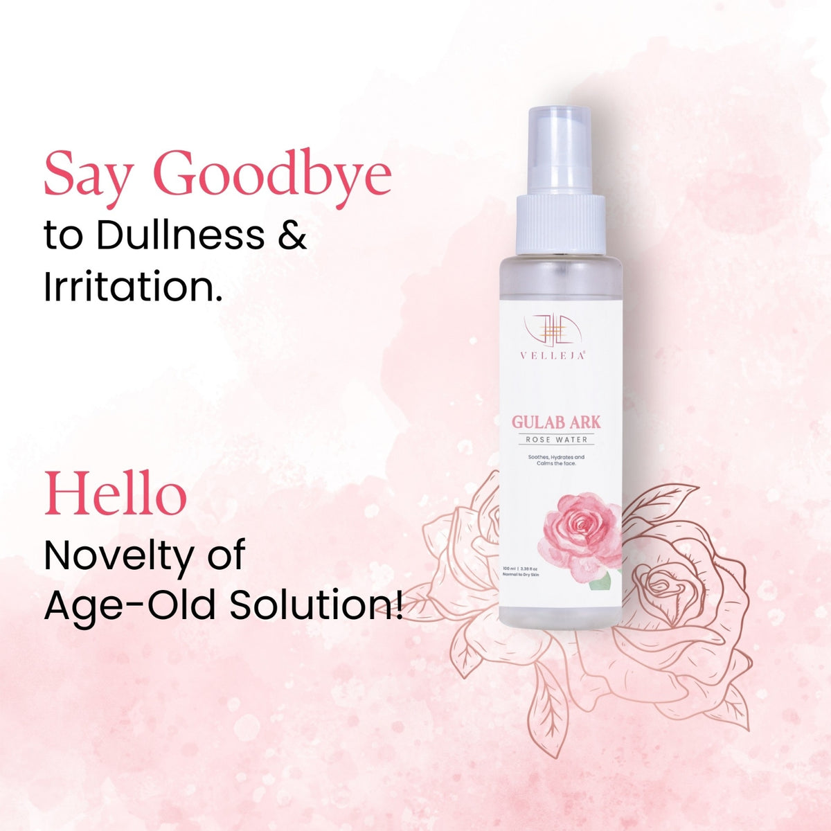 Velleja Gulab Ark - Rose Water - Dista