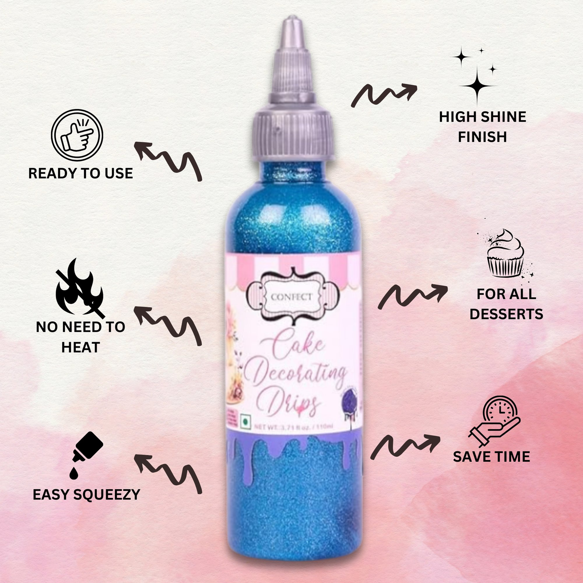 confect night shine navy drips br b 110 gms b