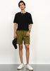 Fabmade Olive Rhythm Shorts - Distacart