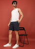 Fabmade Midnight Black Tailored Shorts - Distacart
