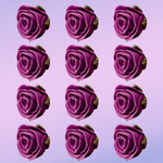 Thumbnail for sugar roses for cake cupcake decoration fuchsia pink 120 gms