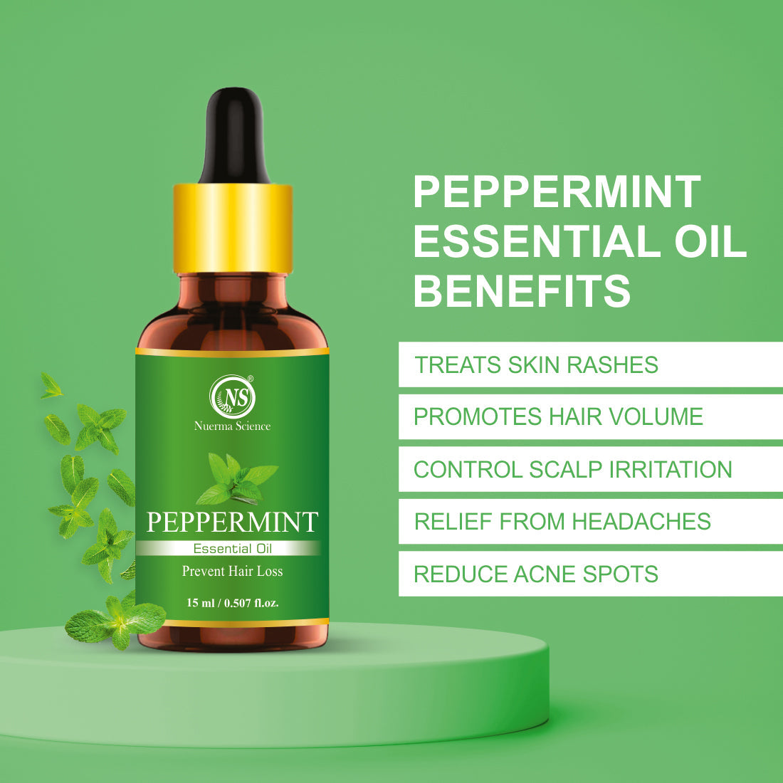 Nuerma Science Peppermint Essential Oil