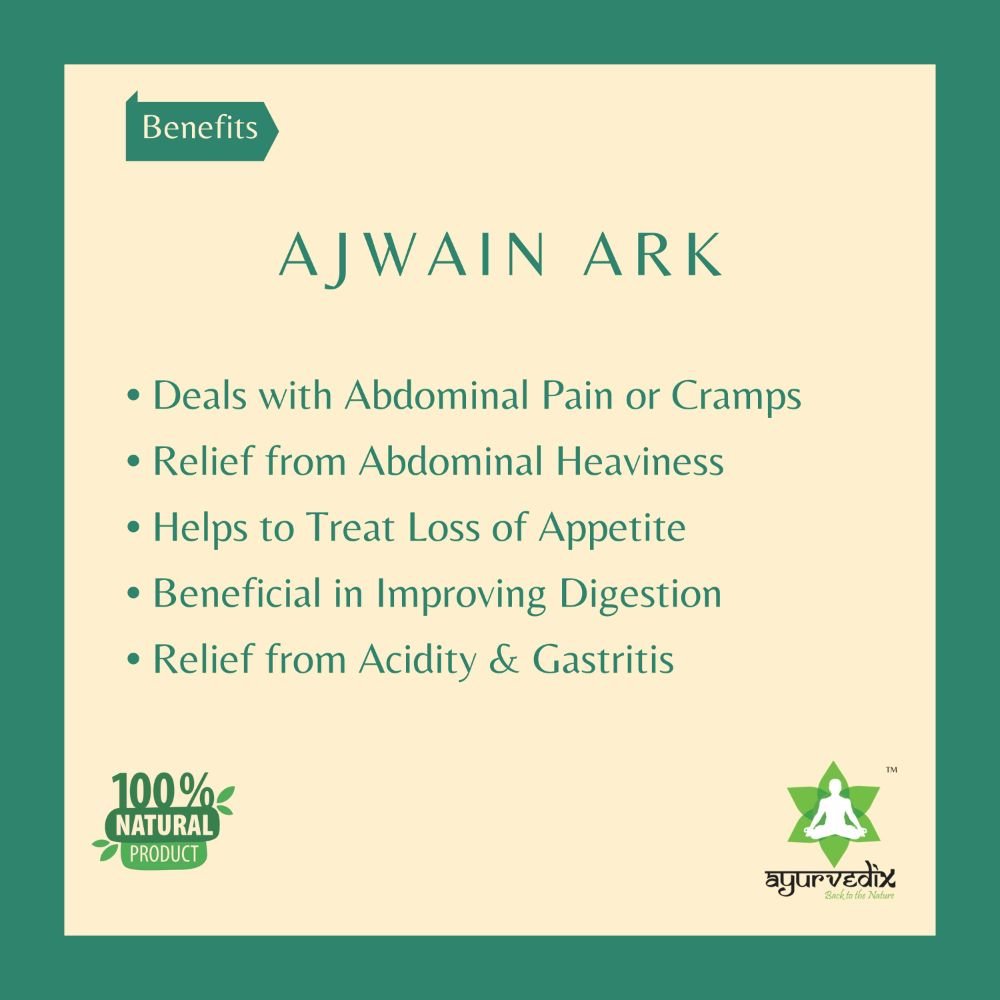 Ayurvedix Ajwain Ark - Distacart