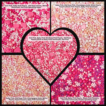 valentine sprinkles vs multipack 14 100 gms