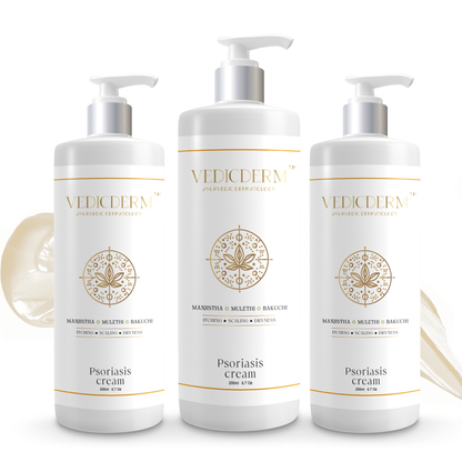 Vedicderm Psoriasis Cream with 2% Bakuchi Extract - Distacart