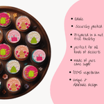 Thumbnail for confect celebration toppers for cakes cupcakes celebration toppers for cupcake cake decoration 100gms ct 08