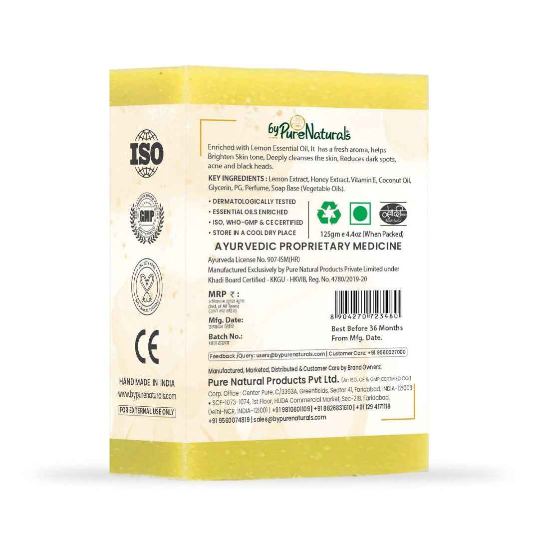 byPureNaturals Lemon Honey Soap - Dista