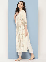 Thumbnail for Ahalyaa Women Floral Printed Kurta - Distacart