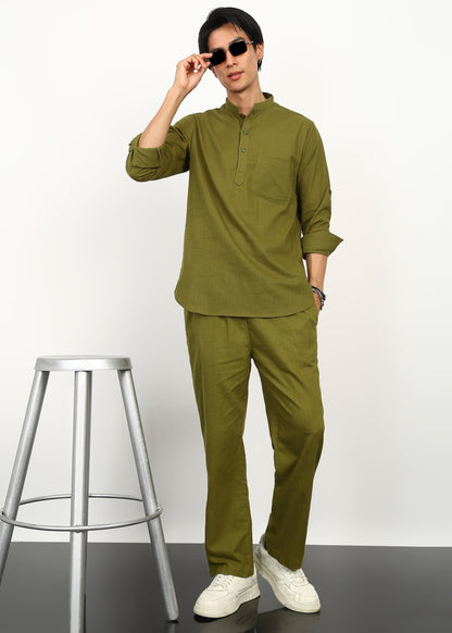 Fabmade Olive Grove Linen Set - Distacart