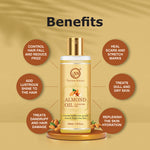 Thumbnail for Nuerma Science Pure Almond Hair Oil for Natural Hair Growth - Distacart