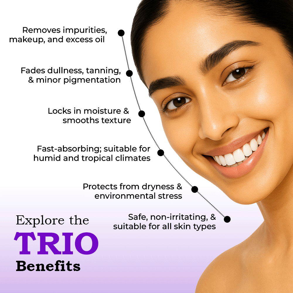 TYC Ultimate Trio for Skincare Transformation For Ages 15+ - Dista