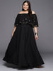 Ahalyaa Plus Size Off-Shoulder Maxi Ethnic Dress - Distacart