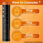 Thumbnail for BOOSTIQ Magnesium Effervescent Tablets - Orange Flavour - Distacart