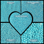 Thumbnail for confect sprinkles for cakes cupcakes decoration usp 6sky blue copy
