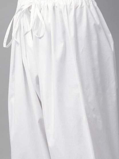 Fabmade White Pathani Suit - Distacart