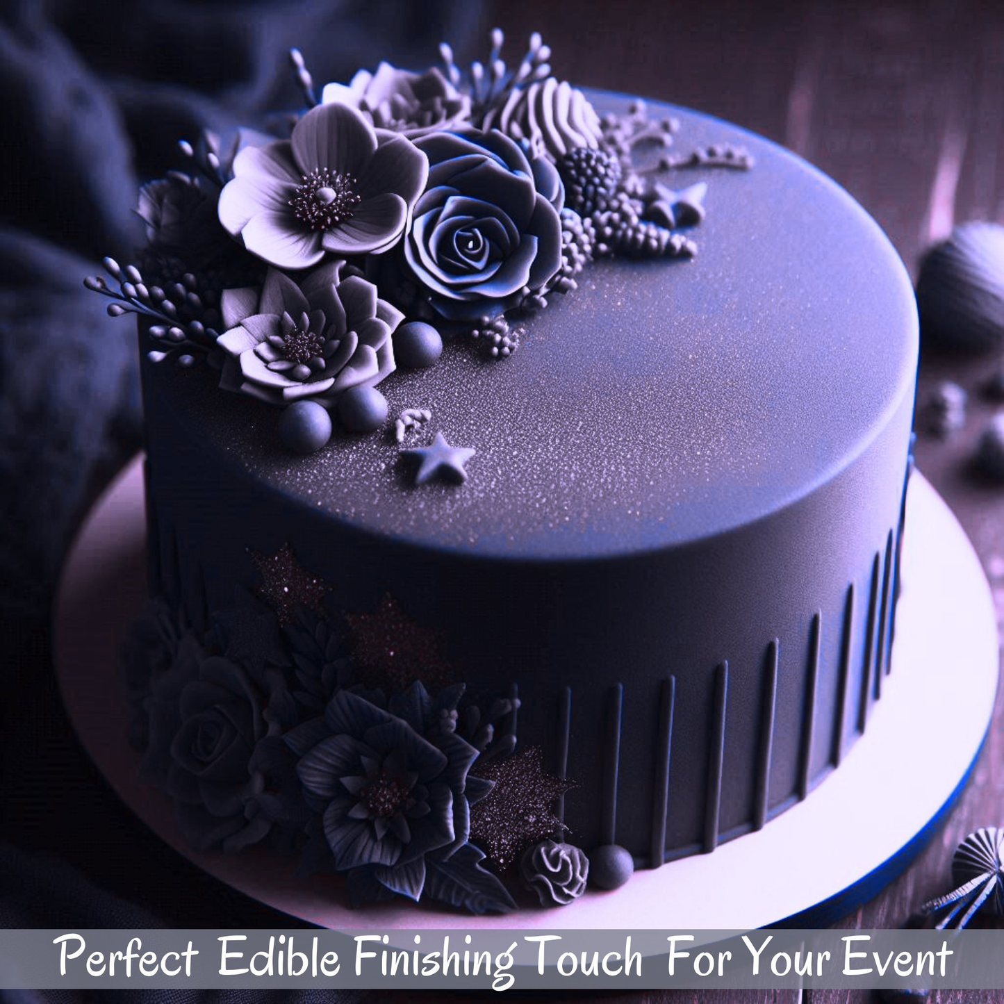 confect purple sugarpaste br b 250 gms b