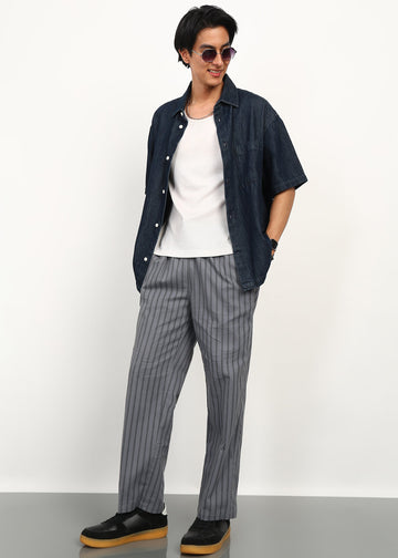 Fabmade Graphite Flow Trousers - Distacart