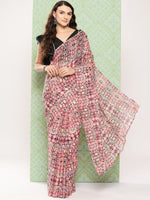 Thumbnail for Ahalyaa Poly Chiffon Saree - Distacart
