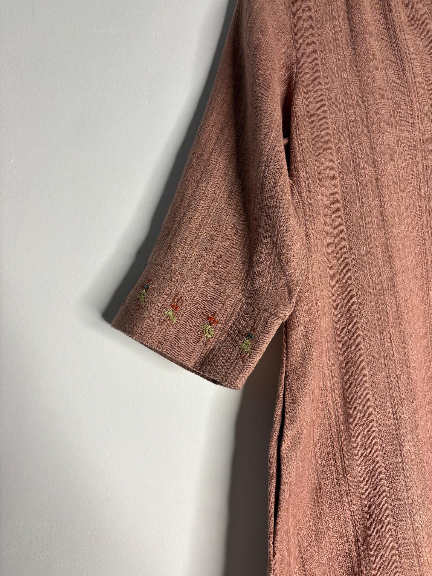 trueBrowns Blush Pink Gauza Co-ord Set - Distacart