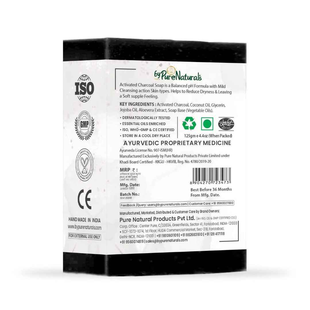byPureNaturals Charcoal Soap - Dista