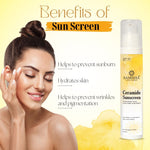 Thumbnail for Samisha Ceramide & Hyaluronic Acid  Sunscreen Spf 50 Pa++++ - Distacart