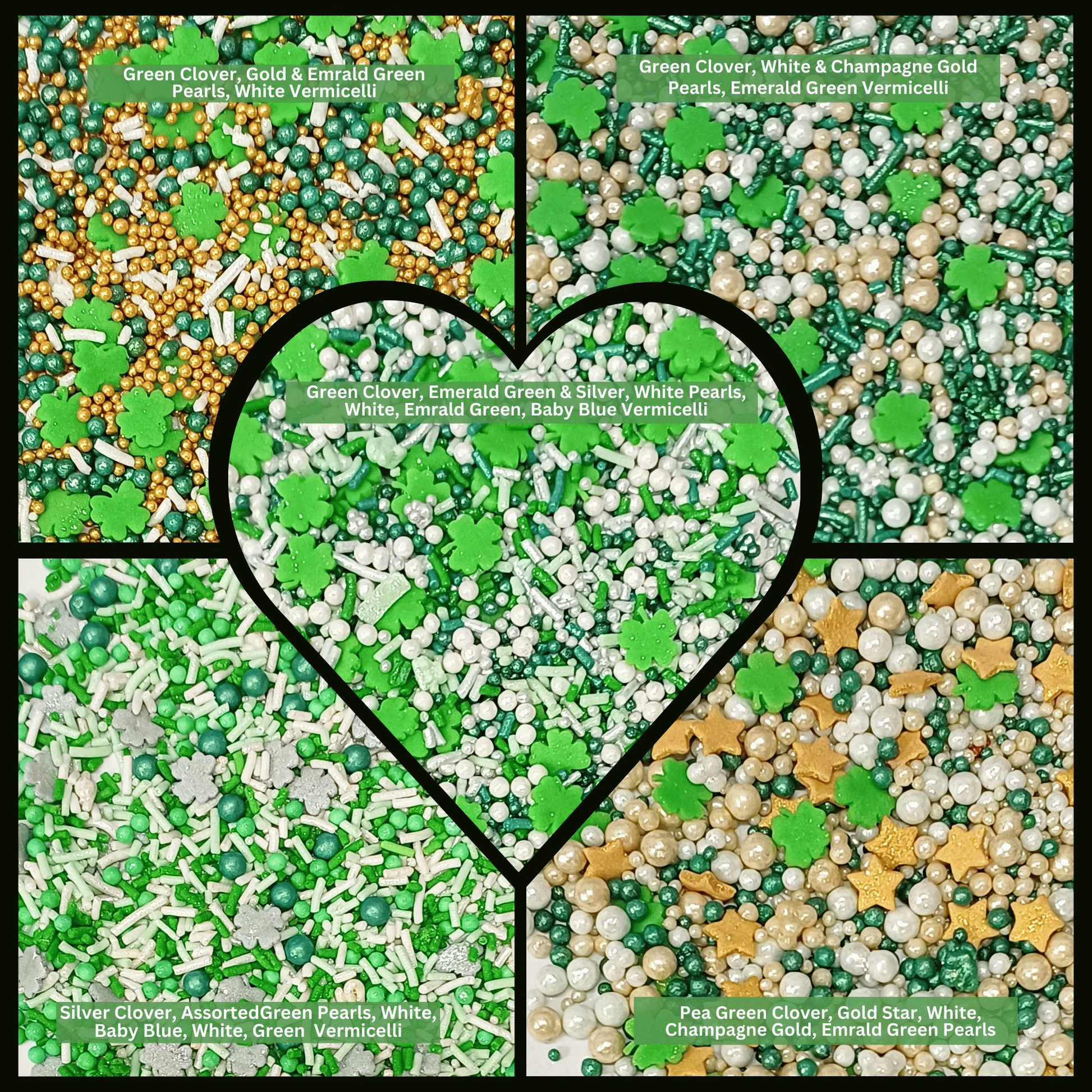 st patricks sprinkles ps multipack 10 100 gms