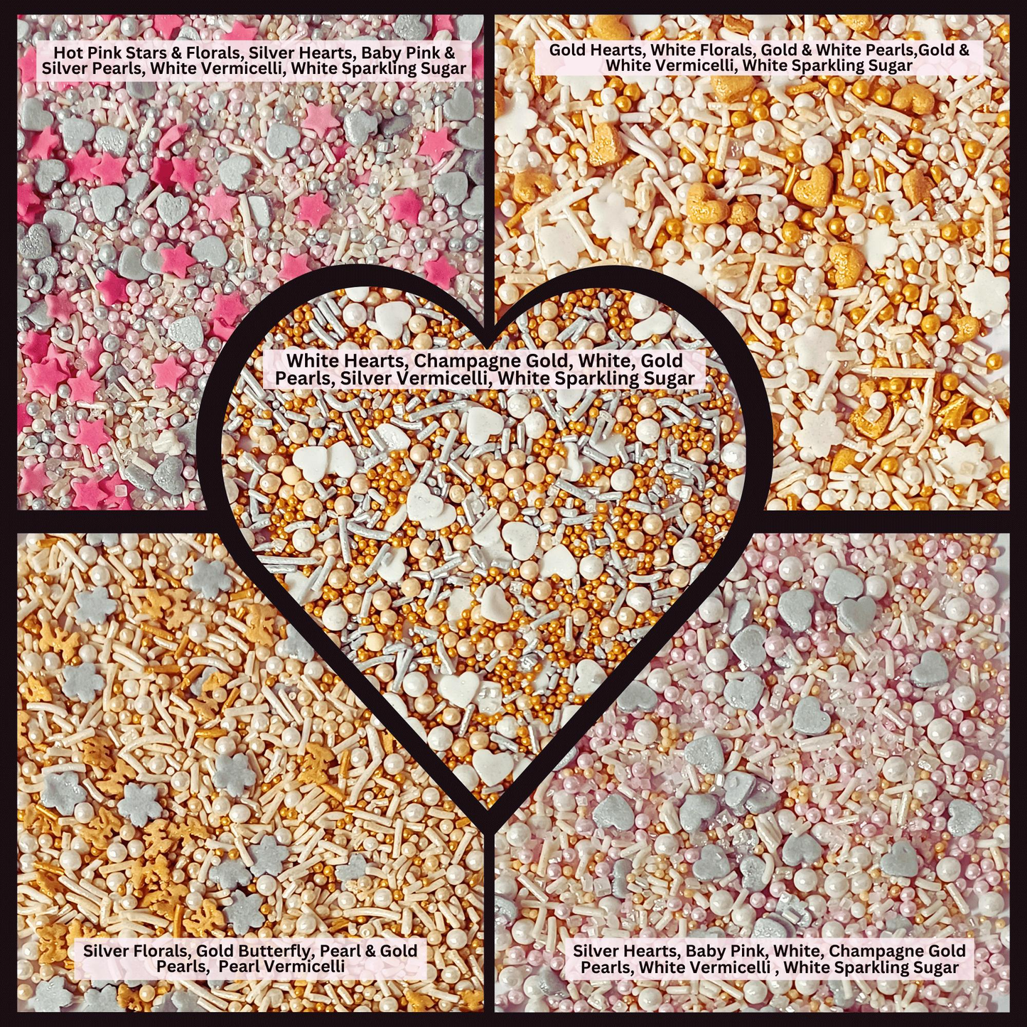 valentine sprinkles vs multipack 19 100 gms
