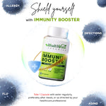 Thumbnail for Health Veda Organics Natural Immunity Booster Capsules - Distacart