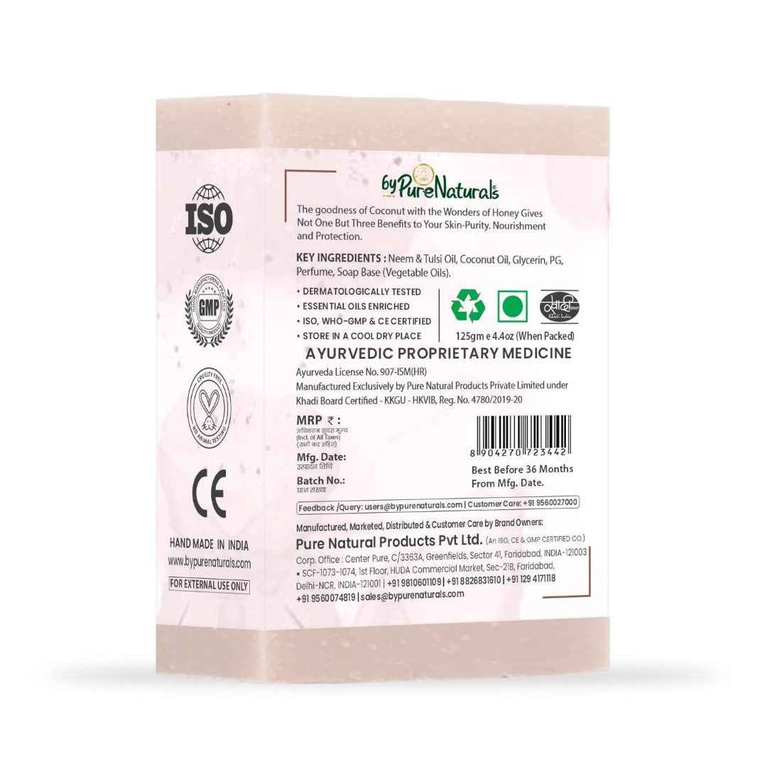 byPureNaturals Coconut Milk & Honey Soap - Dista