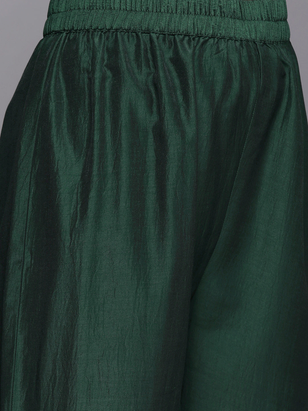 Varanga Varaanga Green Embroidered Kurta With Tonal Bottom And Tonal Chiffon Dupatta - Distacart