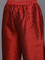 Thumbnail for Varanga Women Round Neck Yoke Embroidered Straight Kurta Paired With Tonal Bottom And Printed Dupatta - Distacart