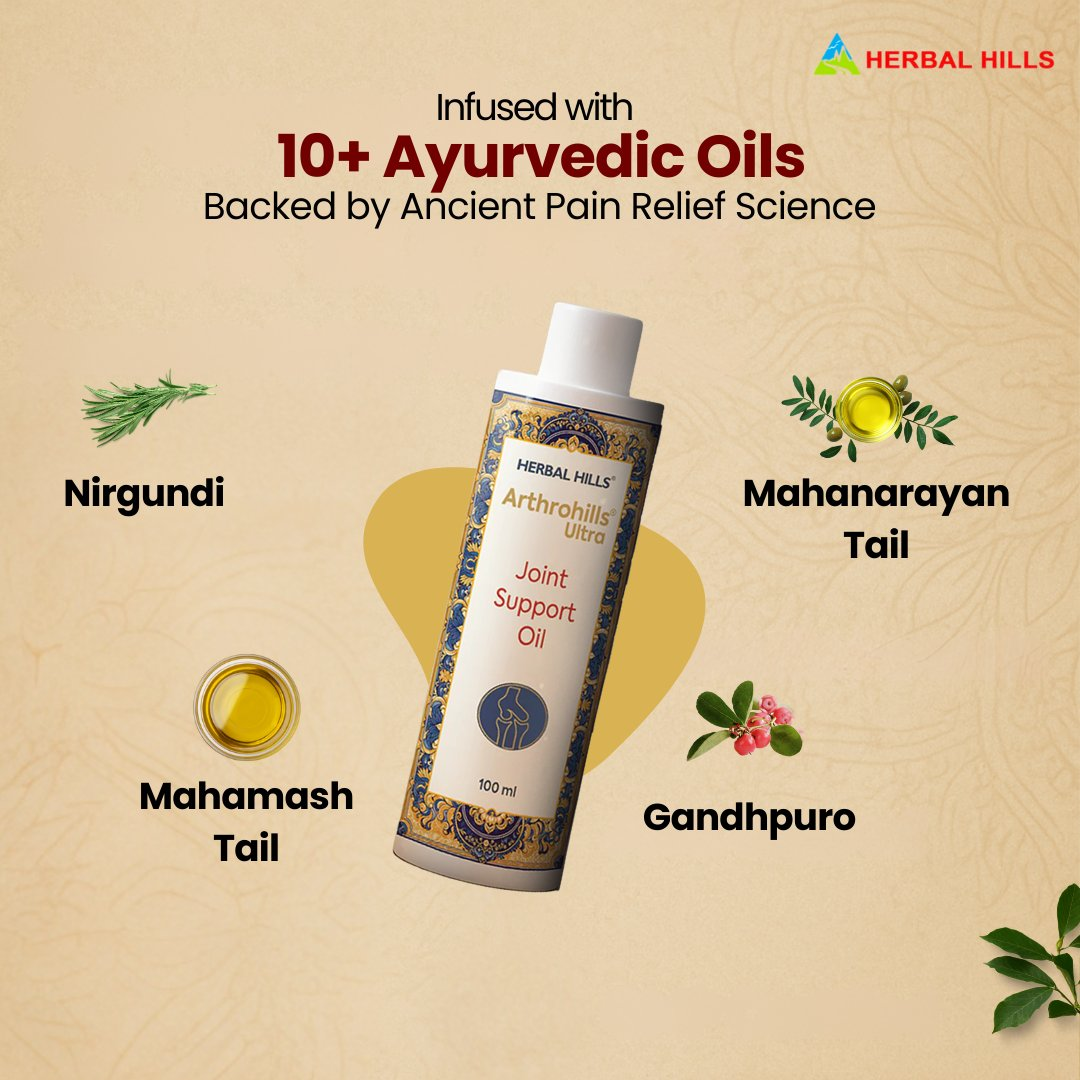 Herbal Hills Ayurveda Arthrohills Ultra Oil