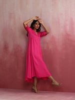 Thumbnail for trueBrowns Modal Pink Dress - Distacart