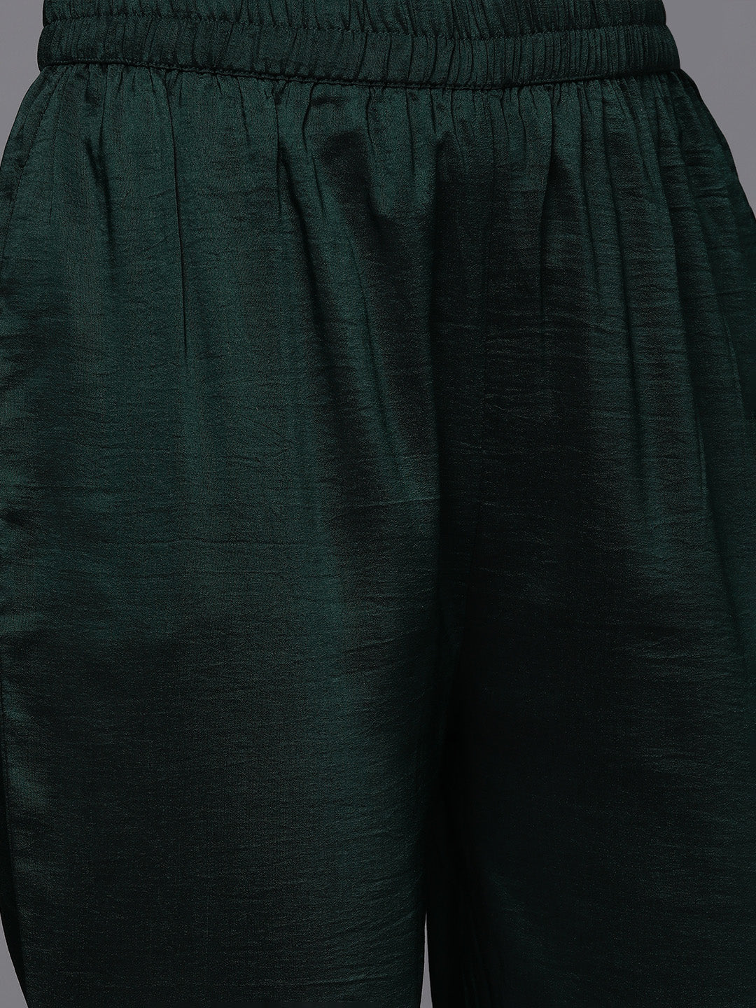Varanga Green Embroidered Kurta Paired With Tonal Bottom And Dupatta - Distacart