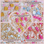Thumbnail for confect girls baby shower sprinkles mix heart teddy baby feed bottle baby feet sprinkles pack of 5 baby shower 17