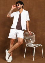 Thumbnail for Fabmade Ivory Utility Co-Ord Set - Distacart