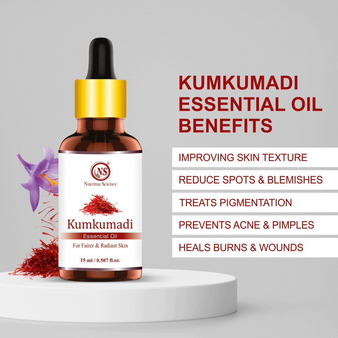 Nuerma Science Kumkumadi Essential Oil