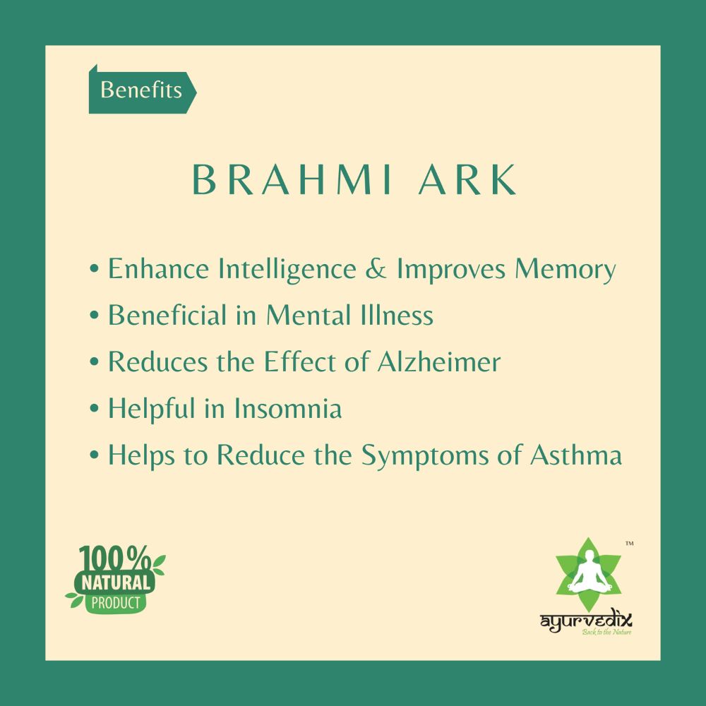 Ayurvedix Brahmi Ark - Distacart