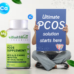 Thumbnail for Health Veda Organics Plant Based PCOS Multivitamin Supplement Tablets - Distacart