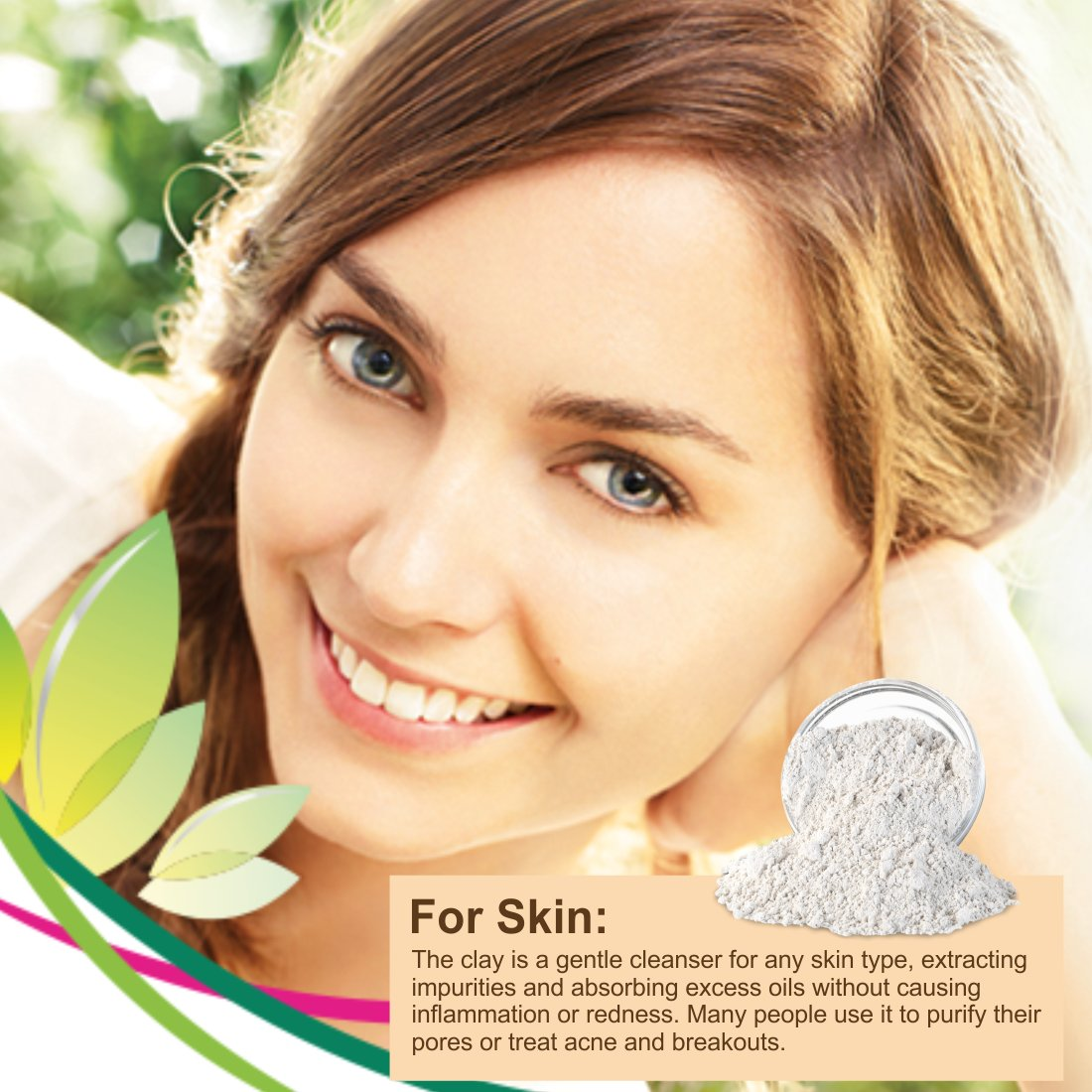 Nuerma Science Kaolin Clay Pure & Natural Powder For Face & Hair Care - Distacart