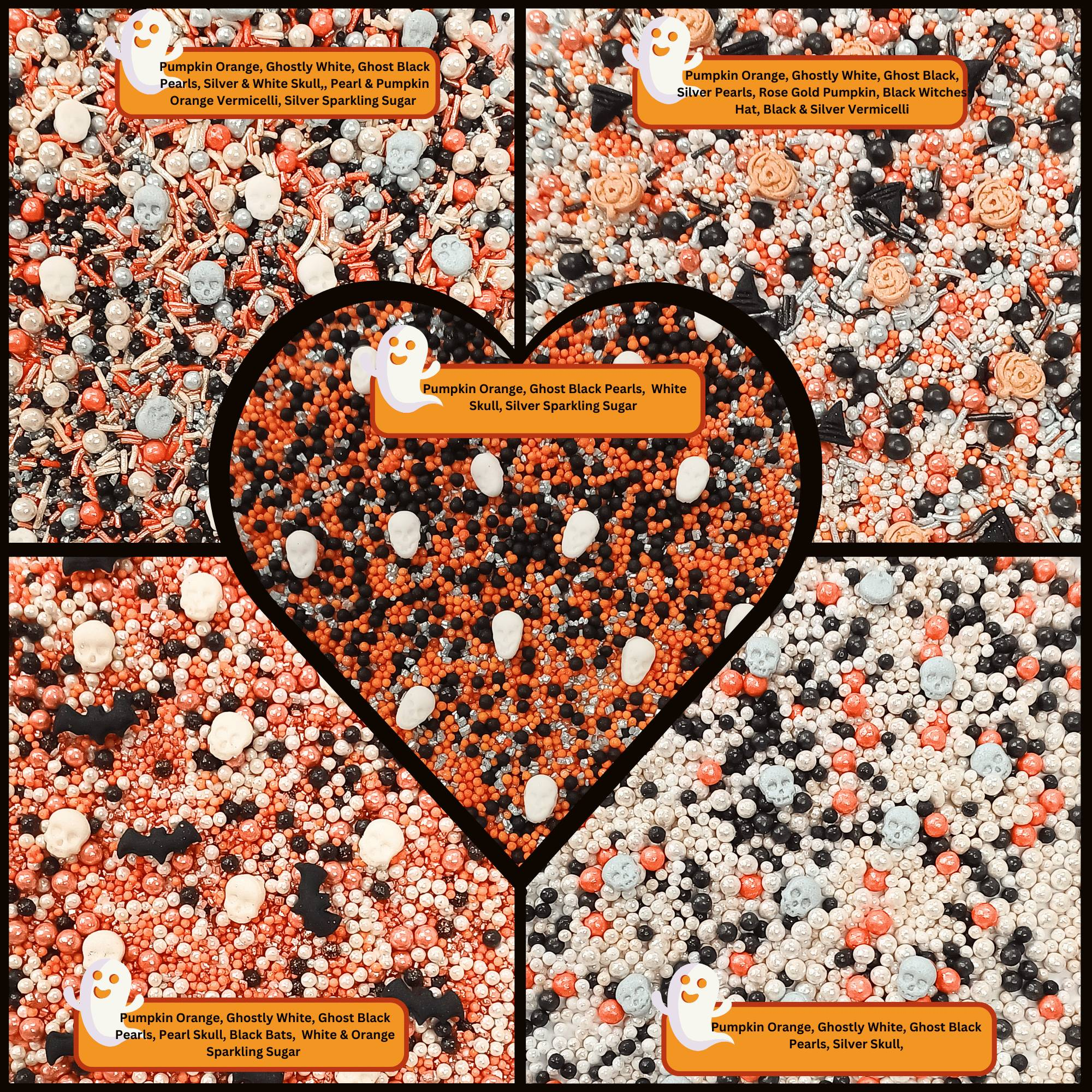 confect halloween sprinkles multipack 3 100 gms