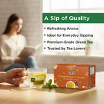 Thumbnail for jivraj9 Tea Turmeric And Ginger  Green Tea - Distacart